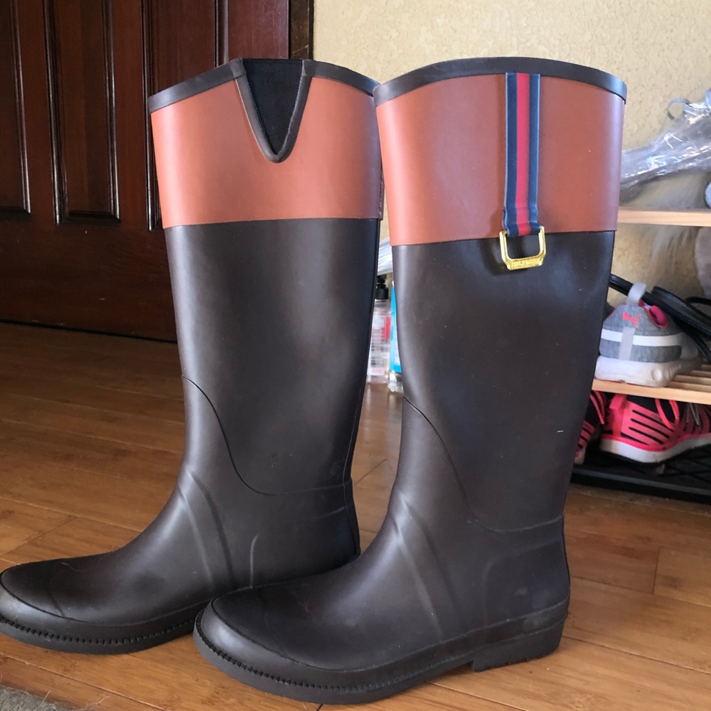 tommy hilfiger rain boots